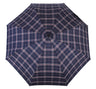 Belami By Knirps Duomatic Umbrella - Navy Checker