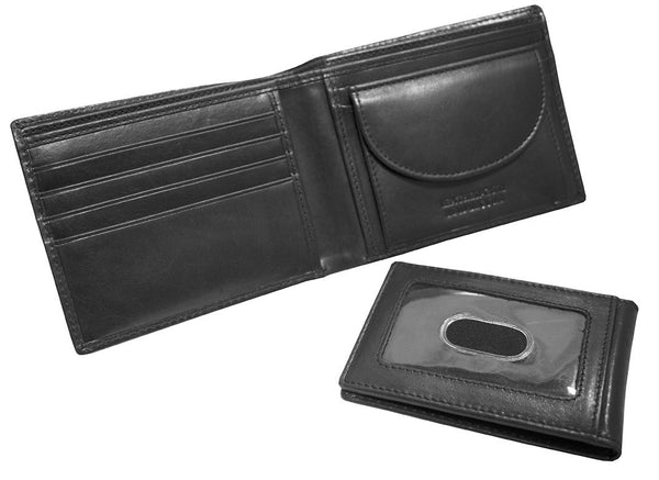 Mancini BOULDER Portefeuille avec portes cartes amovible, blocage RFID et pochette pour monnaie