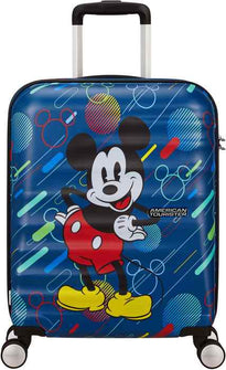 American Tourister Disney Wavebreaker Bagage de Cabine Rigide Spinner - Mickey Future Pop