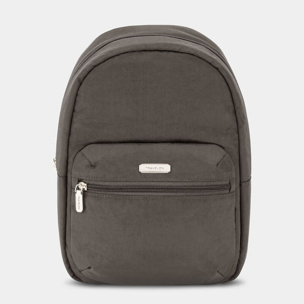 Travelon Anti-Theft Essentials Small Backpack - Smoke