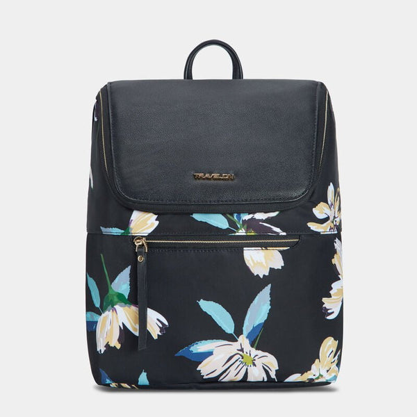 Travelon Anti-Theft Addison Backpack - Midnight Floral
