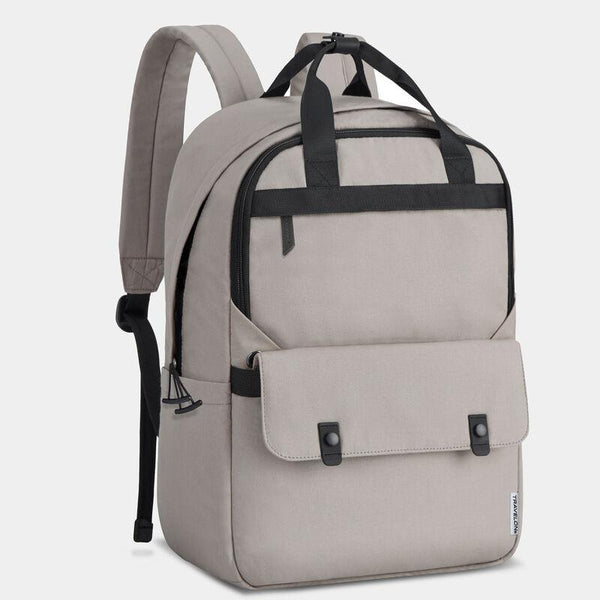 Travelon Origin Sustainable Antimicrobial Anti-Theft Large Backpack - Driftwood