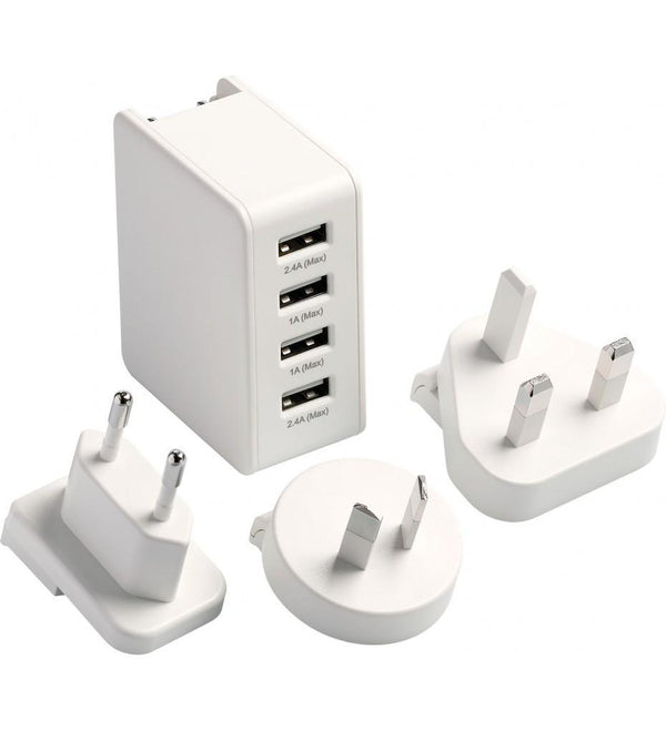 Go Travel Chargeur USB universel - Blanc