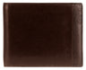 Mancini Collection CASABLANCA Portefeuille pour hommes avec porte-cartes amovible (Sécurisé RFID) - Brun