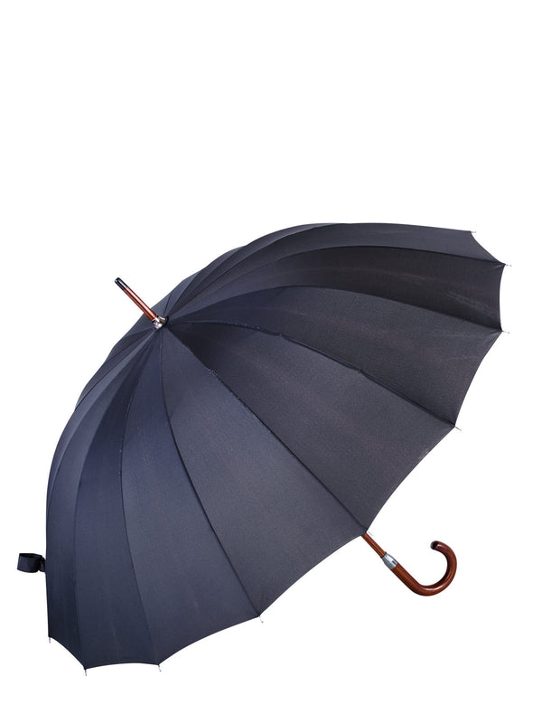 Belami par Knirps Parapluie à 16 Panneaux avec Poignée et Manche en Bois