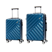 American Tourister Crave Collection Ensemble de 2 valises extensibles spinner (bagage de cabine et valise moyenne)