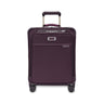 Briggs & Riley NOUVEAU Baseline Baggage de cabine global à roulettes multidirectionnelles - Limited Edition: Plum