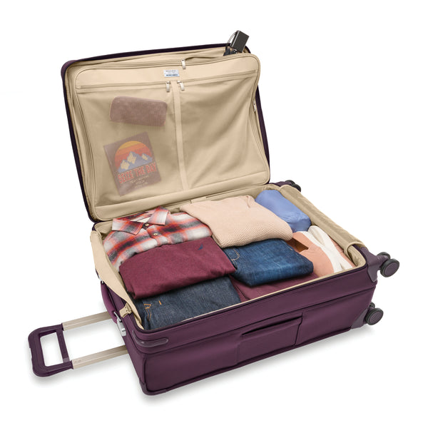 Briggs & Riley NOUVEAU Baseline Baggage Large avec roulettes multidirectionnelles