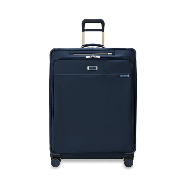 Briggs & Riley NOUVEAU Baseline Baggage Extra-Large avec roulettes multidirectionnelles - BLEU MARIN