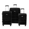 Air Canada Optimum Hardside 3 Piece Luggage Set - Black