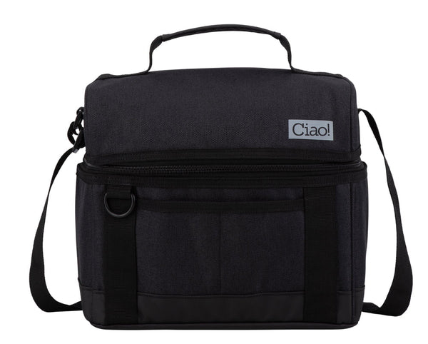 CIAO "Easton" Men's Dome Cooler Bag - Black