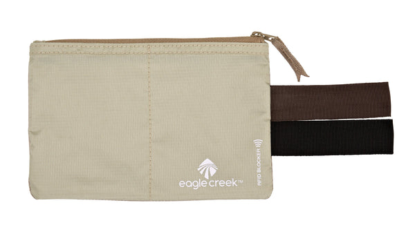 Eagle Creek Pochette secrète avec blocage RFID - Tan