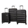 American Tourister Speedlink Ensemble de 3 valises extensibles spinner - Noir