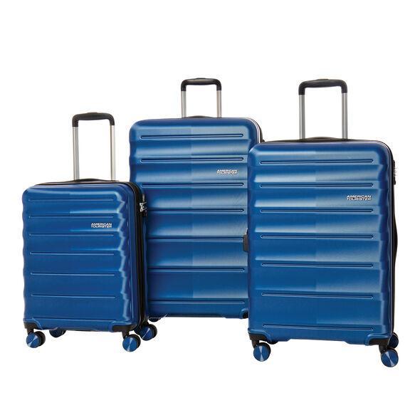 American Tourister Speedlink Ensemble de 3 valises extensibles spinner - Bleu