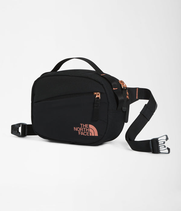 The North Face Women’s Isabella Hip Pack - TNF Black Heather/Brilliant Coral
