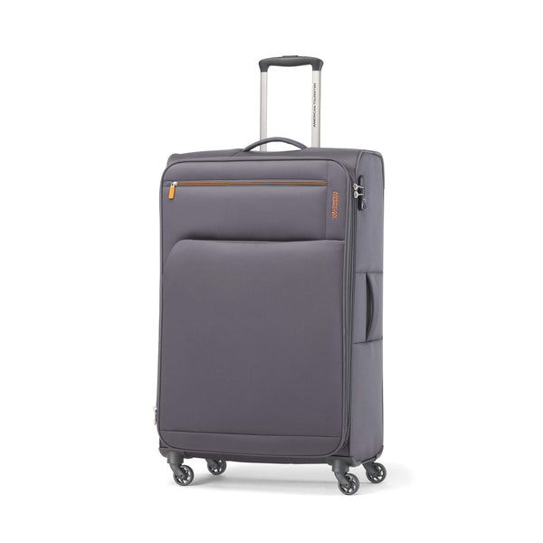 American Tourister Bayview NXT Grande valise extensible spinner - Gris foncé