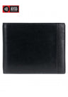 Mancini Collection CASABLANCA Portefeuille pour hommes avec porte-cartes amovible (Sécurisé RFID) - Noir