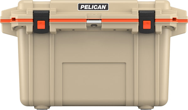 Pelican 70QT Elite Glacière - Beige/Orange
