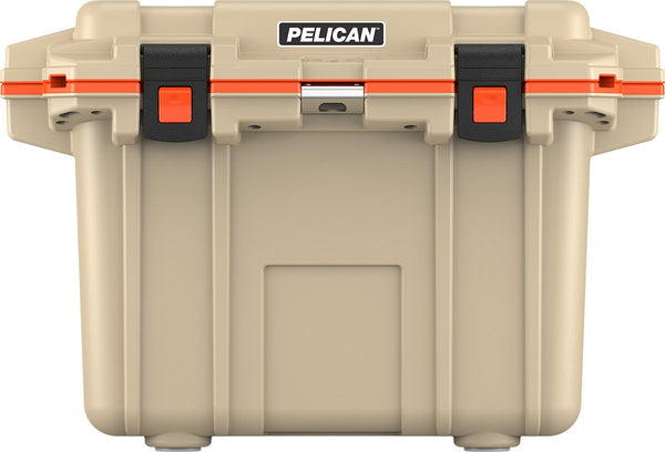Pelican 50QT Elite Glacière - Beige/Orange
