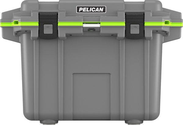 Pelican 50QT Elite Glacière - Gris foncé/Vert