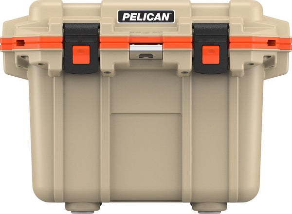 Pelican 30QT Elite Glacière - Beige/Orange