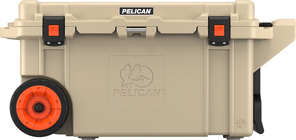 Pelican 80QT Elite Glacière sur roulettes - Beige