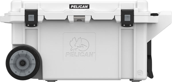 Pelican 80QT Elite Glacière sur roulettes - Blanc
